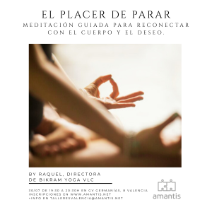 EL PLACER DE PARAR (Meditación)| VLC [30/07]